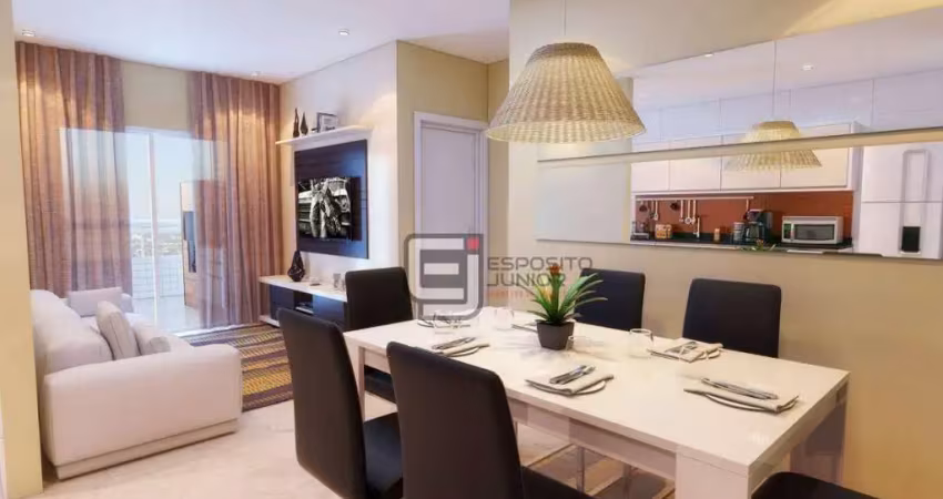 Apartamento com 2 dormitórios à venda, 80 m² por r$ 750.000,00 - caiçara - praia grande/sp