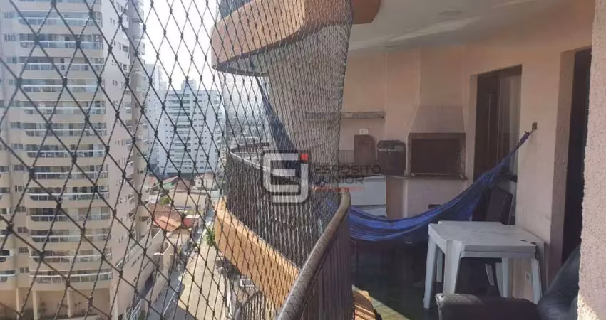 Apartamento com 5 dormitórios à venda, 133 m² por r$ 750.000,00 - aviação - praia grande/sp