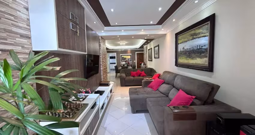 Apartamento de 3 dormitório(s) e 2 suíte(s) no bairro guilhermina, praia grande