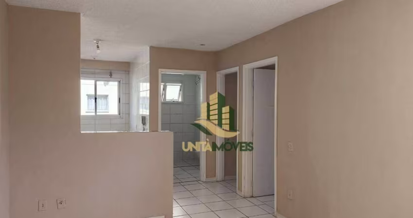 Apartamento com 2 dormitórios à venda, 56 m² por R$ 178.000,00 - Parque dos Ipês - São José dos Campos/SP