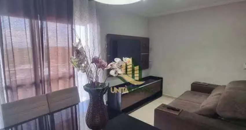 Excelente apartamento com 2 dormitórios, suíte, sacada,  à venda, 70 m² por r$ 350.000 - vila tesouro - são josé dos campos/sp