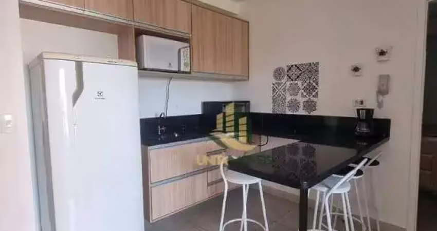 Excelente Apartamento com 1 dormitório para alugar, 33 m² por R$ 3.102/mês - Jardim Augusta - São José dos Campos/SP