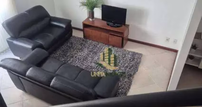 Apartamento duplex com 2 dormitórios para alugar, 69 m² por r$ 4.540/mês - jardim aquarius - são josé dos campos/sp