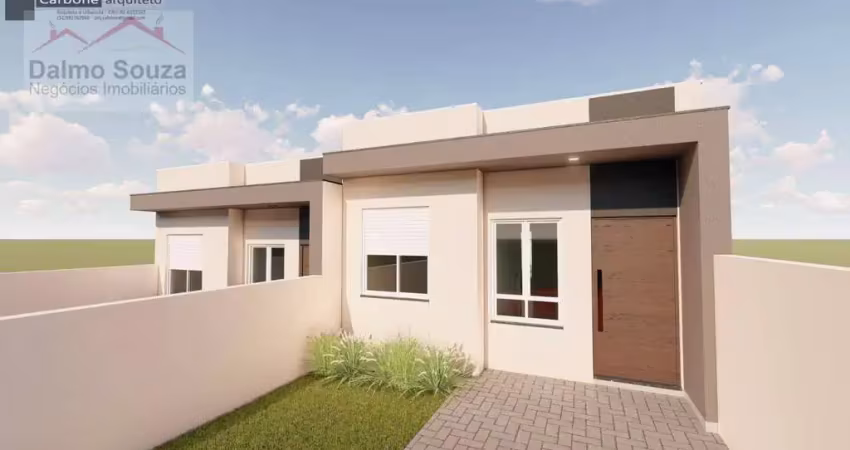 Casa com 2 dormitórios à venda, 58 m² por r$ 298.900 - vargas - sapucaia do sul/rs