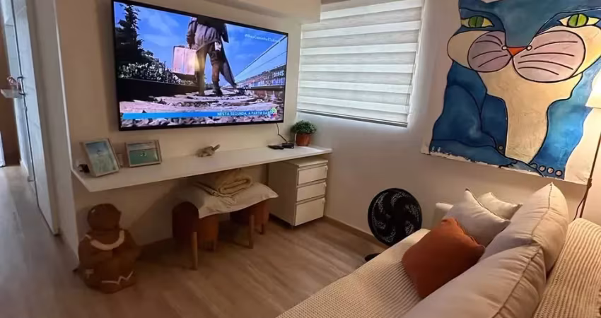 APARTAMENTO NA QUADRA DA PRAIA COM 1 DORMITÓRIO À VENDA, 47M² POR R$ 405.000 - PONTA DA PRAIA - SANTOS/SP