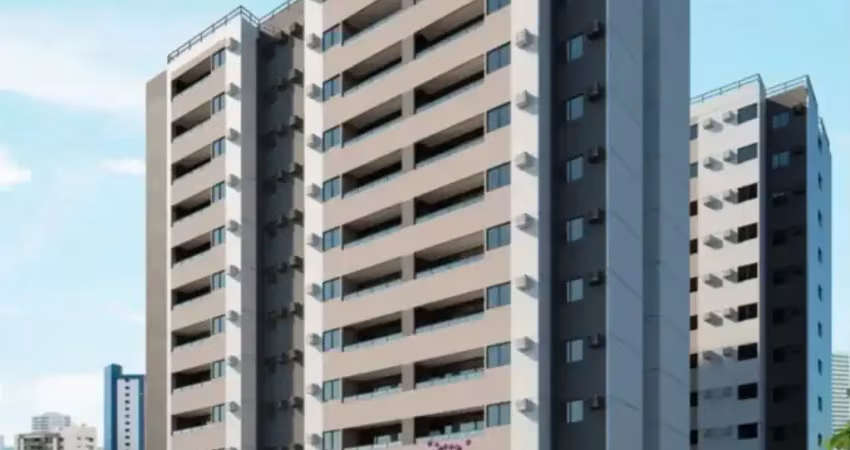 Apartamento na planta no Exclusive José Rufino virado para a avenida