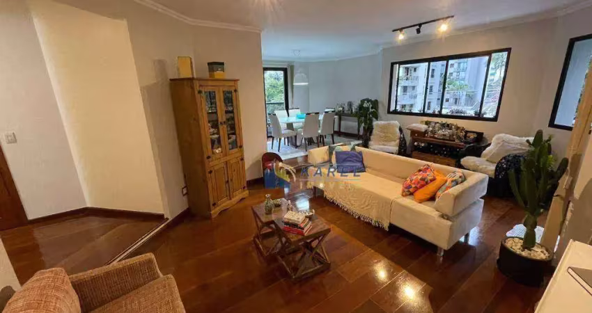 Apto à Venda em Moema de 180m², 4 Dormitórios, Varanda na Alameda dos Tupiniquins!!