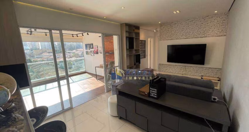 Apto à Venda de 73m², 2 Dormitórios, Sala com Varanda, 2 Vagas com Lazer Completo no Jardim Aeroporto / Ed. Tempo Bello.
