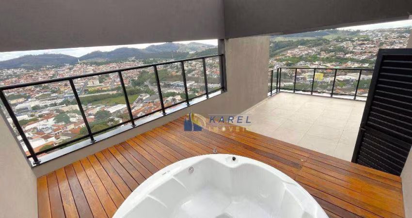 COBERTURA DUPLEX com 172m², 3 Suítes, 3 Vagas, 2 Varandas à VENDA no ED. QUARTIER EXCLUSIVE RESIDENCES no CENTRO de BRAGANÇA PAULISTA!