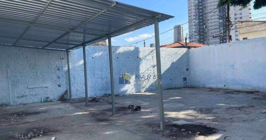 TERRENO DE 225m² para LOCAÇÃO no JARDIM PRUDÊNCIA / JARDIM SANTO ANTONINHO.