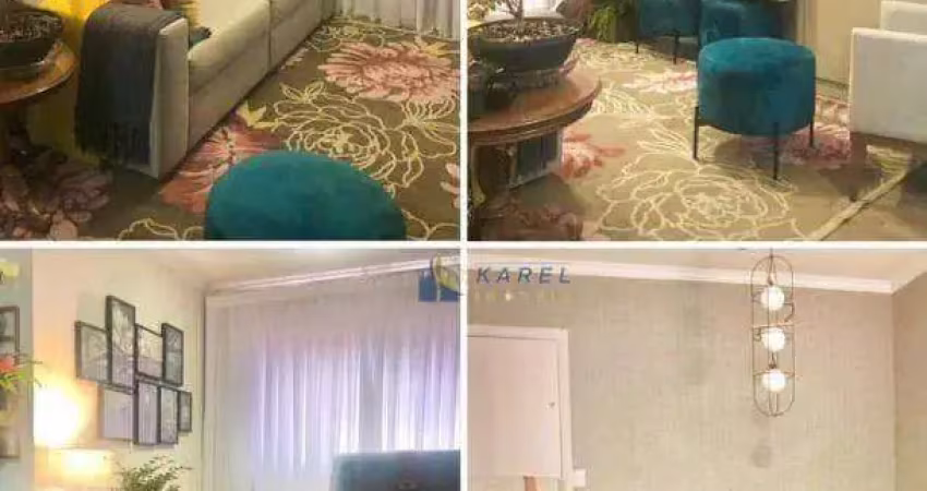Apto á venda mobiliado de 2 dorm, 60m ² na cidade ademar no condomínio cote d  azur!!