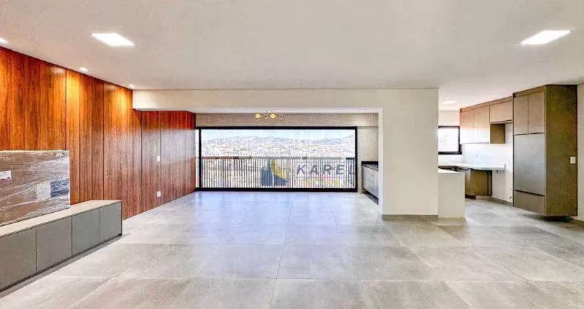 Apto de 186m² para venda ou locação com 3 suites e varanda gourmet no ed. lotus em bragança paulista