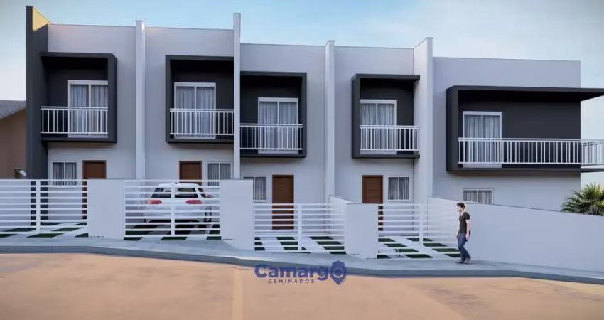 Geminado 2 dormitórios bairro petrópolis em joinville