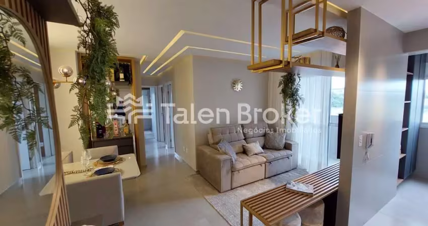 Apartamento com 3 dormitórios à venda, mirante flamboyant, suíte e varanda, sao jose dos campos - sp