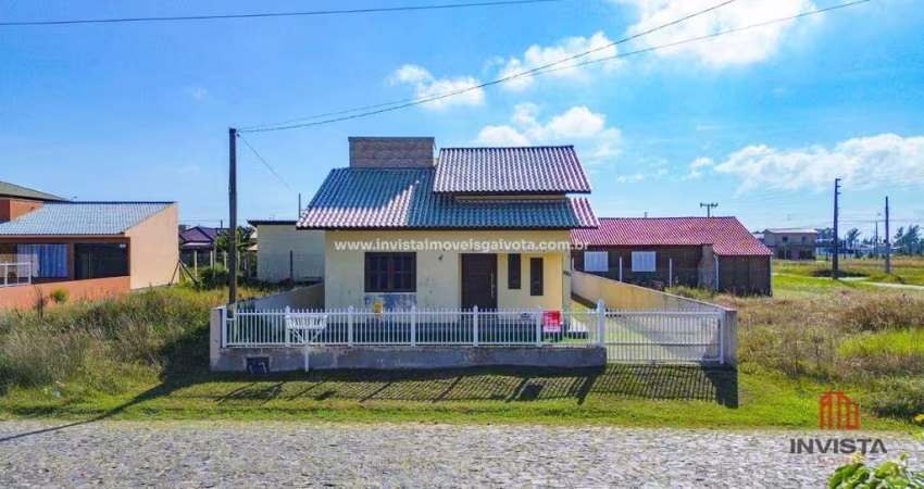 Casa com 2 dormitórios à venda, 90 m² por R$ 490.000,00 - Santa Fé I - Balneário Gaivota/SC