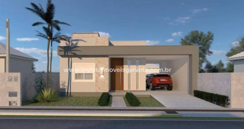 Casa com 2 dormitórios à venda, 110 m² por R$ 480.000,00 - Santa Fé II - Balneário Gaivota/SC