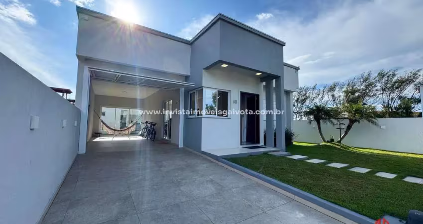 Casa com 3 dormitórios à venda, 110 m² por r$ 1.065.000,00 - village dunas - balneário gaivota/sc