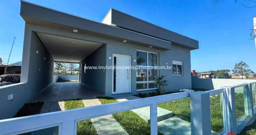 Casa com 3 dormitórios à venda, 120 m² por r$ 800.000 - janaina - balneário gaivota/sc