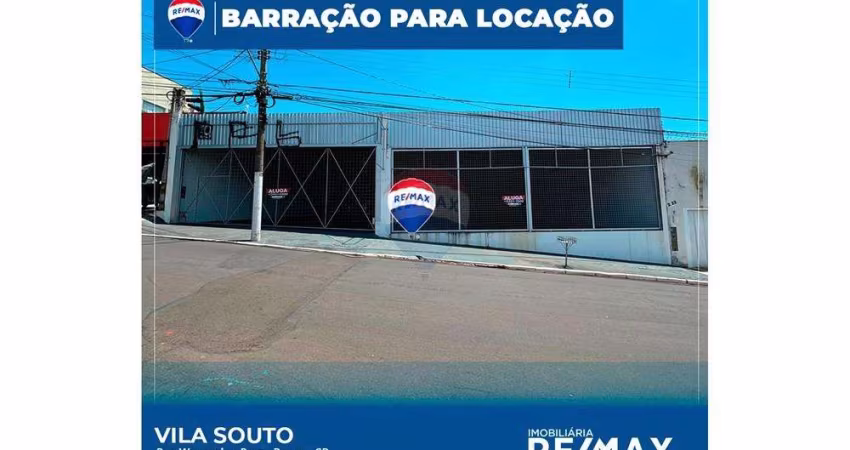 Galpão Amplo para  Locação em Localização Privilegiada com excelente fluxo de carros.   Oportunidade imperdível para o seu negócio!