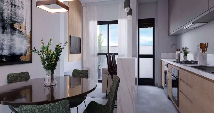Apartamento à venda em Santa Terezinha, Brusque-SC: 2 quartos, 1 suíte, 1 sala, 1 banheiro, 1 vaga - 67,70 m²!