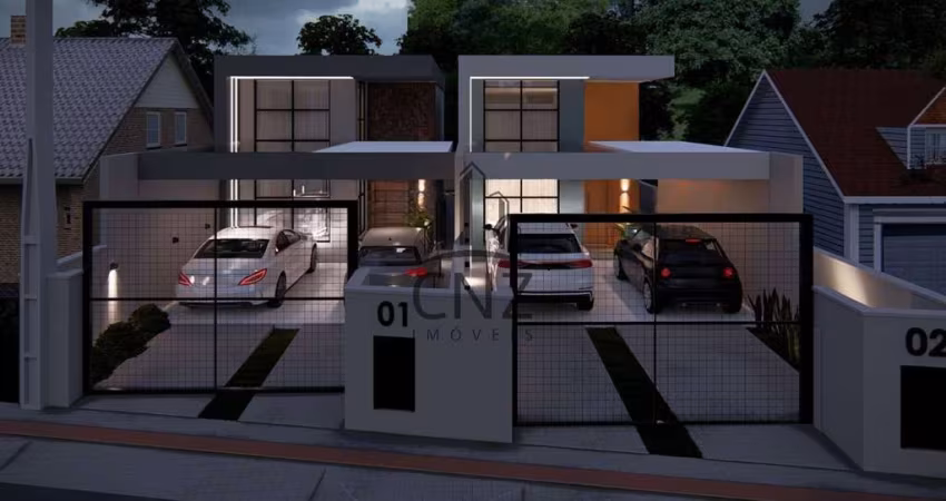 Imperdível! Casa à venda em Brusque-SC, bairro São Pedro, 2 quartos, 2 suítes, 2 salas, 3 banheiros, 2 vagas, 102m².