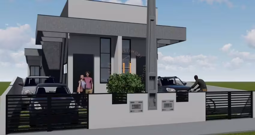 Casa com 2 quartos à venda na Rua Joel Viana Koester, 3, Forquilhas, São José