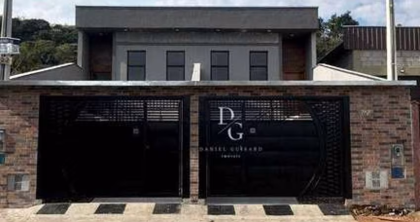Casa nova com 3 dormitórios à venda, 90 m² por R$ 373.000 - Residencial Estoril - Taubaté/SP