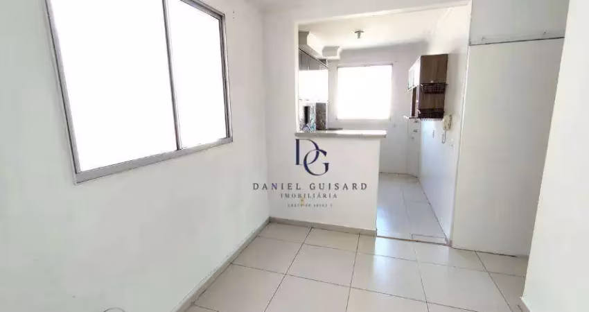Apartamento com 2 dormitórios à venda, 55 m² por r$ 180.000 - centro - taubaté/sp