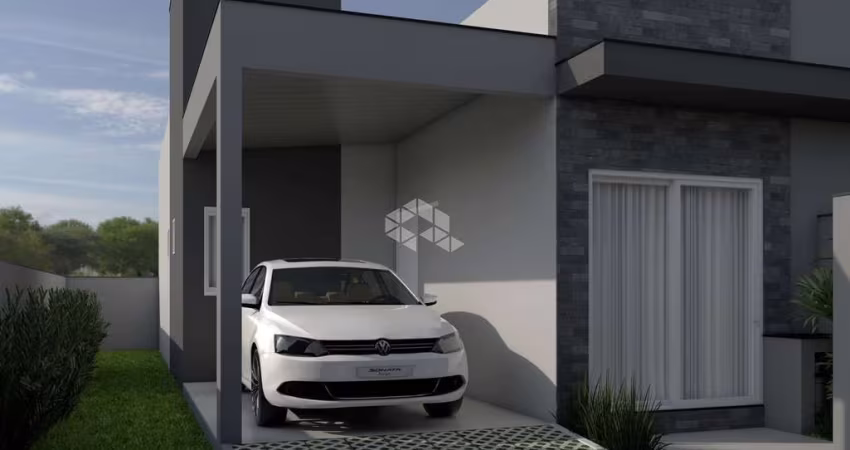 CASA GEMINADA COM 2 DORMITÓRIOS E SUÍTE À VENDA EM PENHA SC