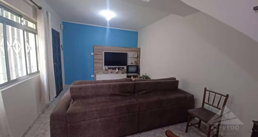 Sobrado com 3 dormitórios à venda, 112 m² por R$ 680.000,00 - Vila Assis Brasil - Mauá/SP