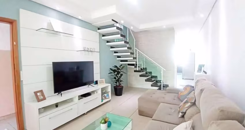 Sobrado com 3 dormitórios à venda, 237 m² por r$ 850.000,00 - vila nossa senhora das vitórias - mauá/sp