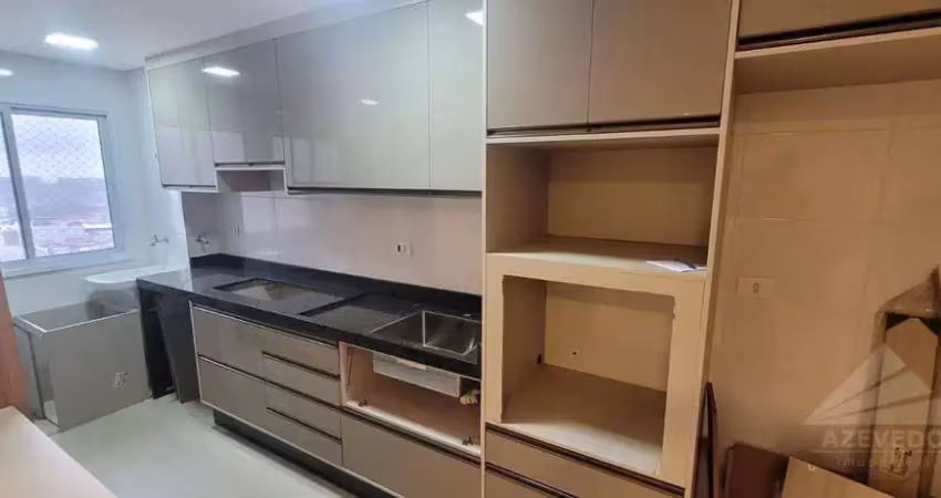 Apartamento com 3 dormitórios à venda, 77 m²  - vila bocaina - mauá/sp
