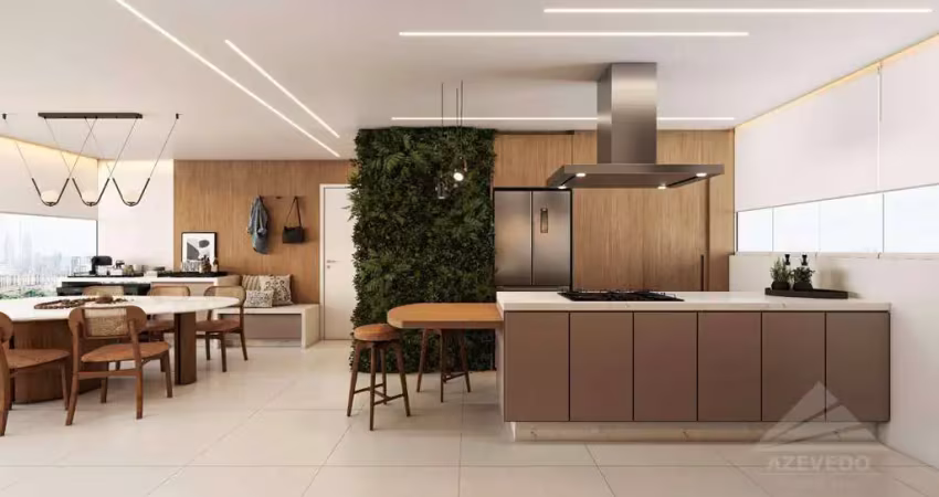 Cobertura com 3 dormitórios à venda, 184 m² por R$ 1.841.600,00 - Vila Bocaina - Mauá/SP