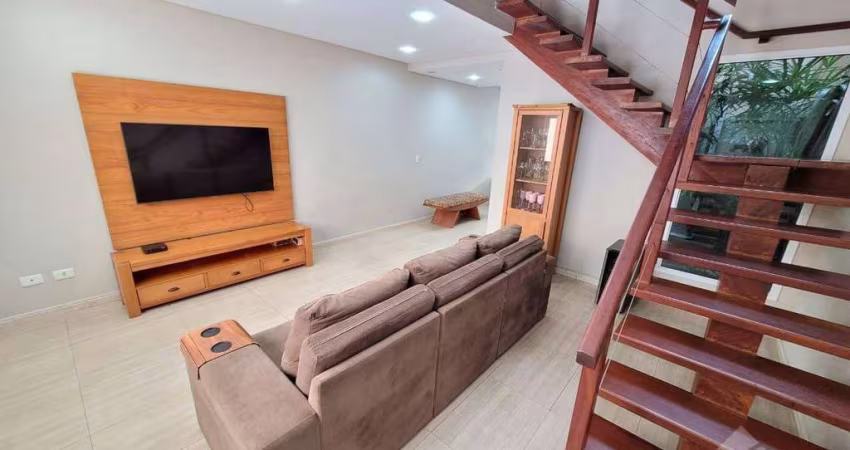 Sobrado com 3 dormitórios à venda, 128 m² - Parque São Vicente - Mauá/SP