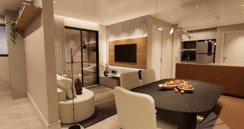 Apartamento com 2 dormitórios à venda, 46 m² por R$ 299.000,00 - Vila Guarani - Mauá/SP
