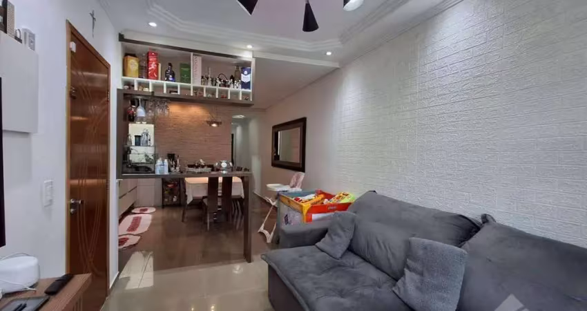 Cobertura com 2 dormitórios à venda, 148 m² por r$ 550.000,00 - vila alzira - santo andré/sp