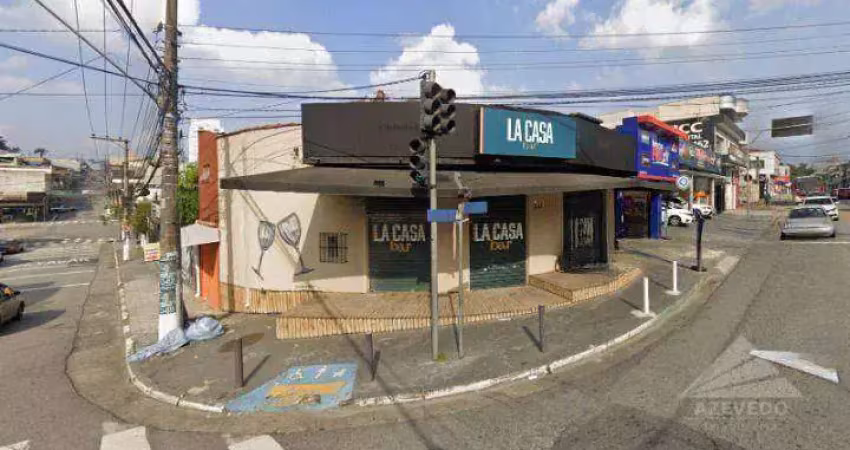 Salão para alugar, 120 m² por r$ 6.120,00/mês - vila assis brasil - mauá/sp