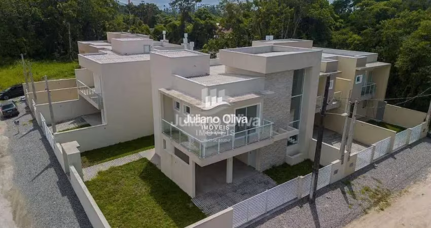 Sobrado à venda de esquina com 3 suítes - barra do saí