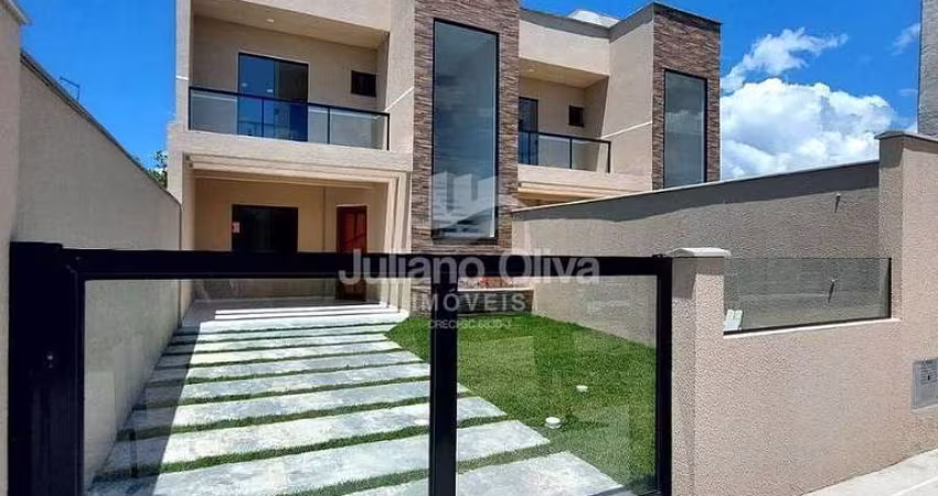 Sobrado Com 3 Dormitórios à Venda, 106 M² - Barra do Saí - Itapoá/SC