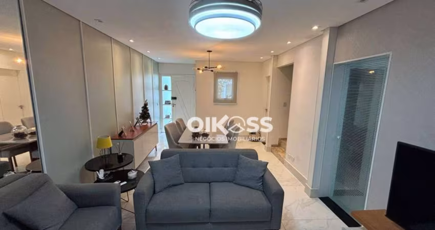 Sobrado com 3 dormitórios para alugar, 137 m² por R$ 5.918,00/mês - Jardim América - São José dos Campos/SP