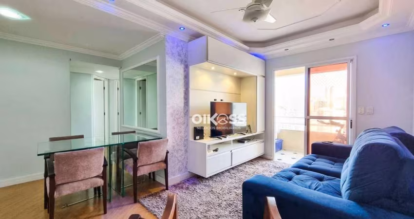 Apartamento com 3 dormitórios à venda, 80 m² por R$ 742.000,00 - Jardim Apolo II - São José dos Campos/SP