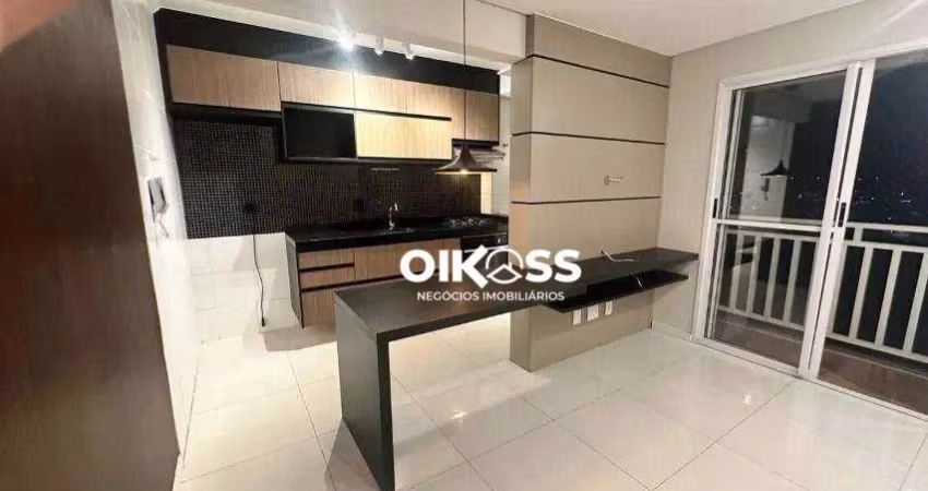 Apartamento com 2 dormitórios à venda, 50 m² por R$ 360.000 - Conjunto Residencial Flamboyant - São José dos Campos/SP
