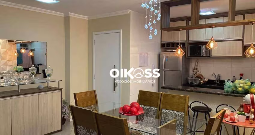 Apartamento com 2 dormitórios para alugar, 71 m² por R$ 2.813,00/mês - Conjunto Residencial Flamboyant - São José dos Campos/SP