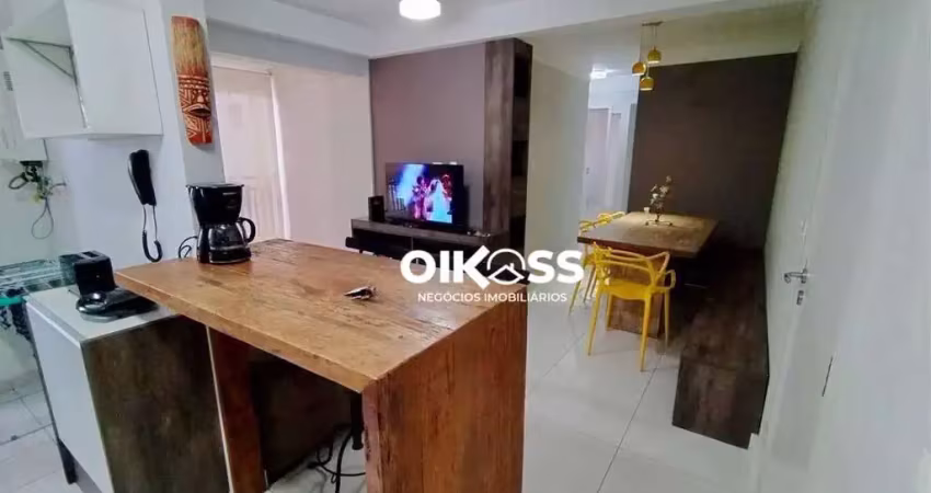 Apartamento com 2 dormitórios para alugar, 65 m² por r$ 5.210/mês - jardim aquarius - são josé dos campos/sp