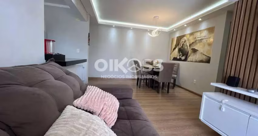 Apartamento com 3 dormitórios à venda, 75 m² por r$ 552.000 - monte castelo - são josé dos campos/sp