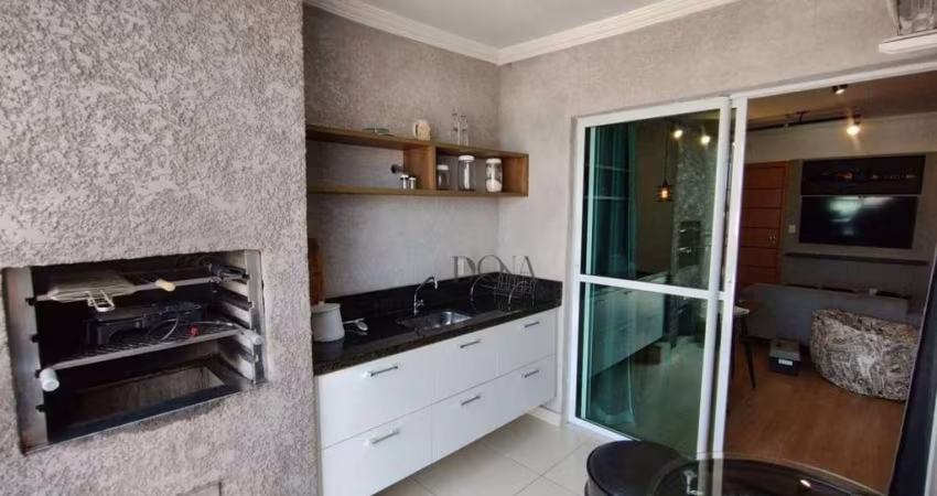 Apartamento com 2 dormitórios,uma suite para alugar, porteira fechada,58 m² por R$ 4.170/mês - Condomínio Edifício Residencial Zoncolan - Sorocaba/SP