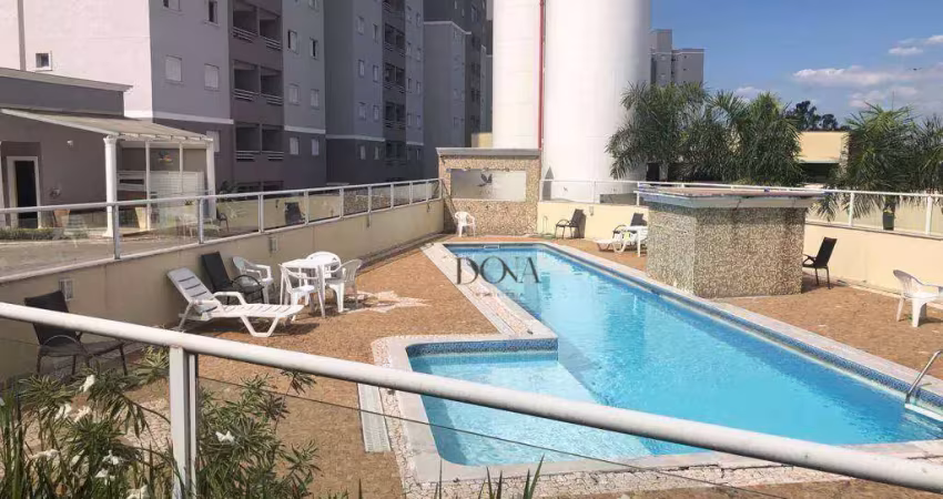 Apartamento com 2 dormitórios para alugar, 57 m² por r$ 3.412,00/mês - alpha club residencial - votorantim/sp
