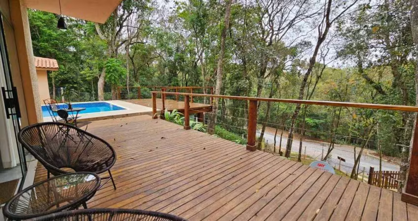 Casa com 3 dormitórios à venda, 290 m² por r$ 1.250.000,00 - condomínio cocais - ibiúna/sp