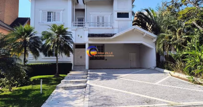 Casa Alto Padrão para Locação em Santana de Parnaíba, Alphaville, 5 dormitórios, 4 suítes, 1 banheiro, 4 vagas