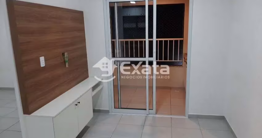Apartamento 61m2 com 02 dormitorios e 01 suite no residencial azaleia em sorocaba/sp pronto pra morar!